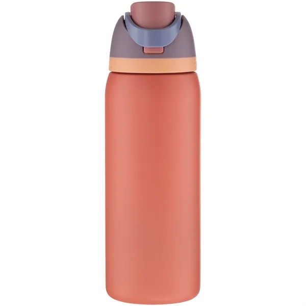 32 oz double wall 18/8 stainless steel thermal bottle with copper... from ASI 51197 ETS Express, LLC