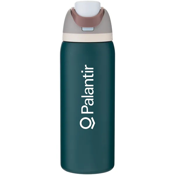 32 oz double wall 18/8 stainless steel thermal bottle with copper... from ASI 51197 ETS Express, LLC