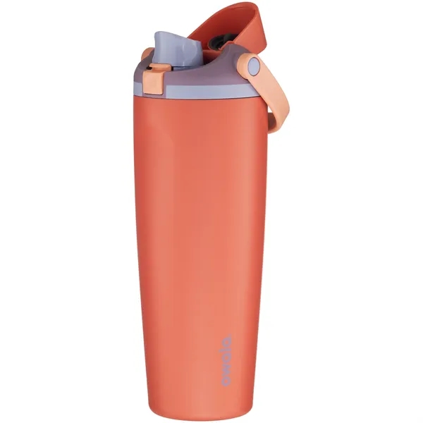 30 oz insulated stainless steel bottle with FreeSip straw lid, push-button... from ASI 51197 ETS Express, LLC