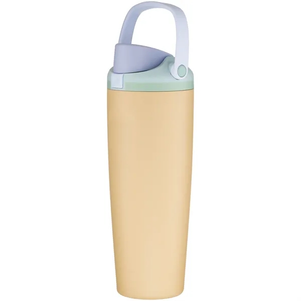 30 oz insulated stainless steel bottle with FreeSip straw lid, push-button... from ASI 51197 ETS Express, LLC