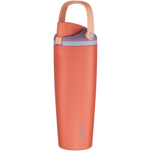 30 oz insulated stainless steel bottle with FreeSip straw lid, push-button... from ASI 51197 ETS Express, LLC