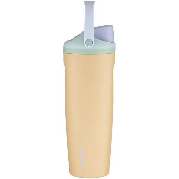 30 oz insulated stainless steel bottle with FreeSip straw lid, push-button... from ASI 51197 ETS Express, LLC