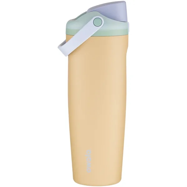 30 oz insulated stainless steel bottle with FreeSip straw lid, push-button... from ASI 51197 ETS Express, LLC