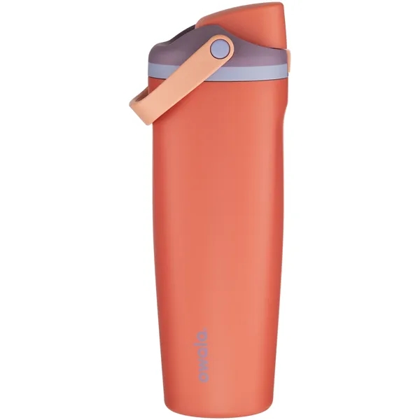 30 oz insulated stainless steel bottle with FreeSip straw lid, push-button... from ASI 51197 ETS Express, LLC