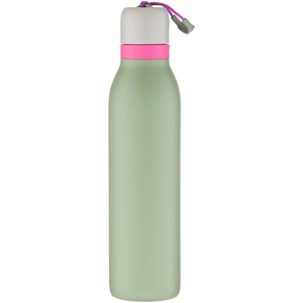 24 oz double wall 18/8 stainless steel thermal bottle with copper... from ASI 51197 ETS Express, LLC