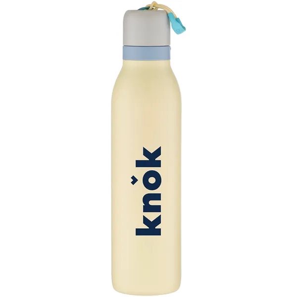 24 oz double wall 18/8 stainless steel thermal bottle with copper... from ASI 51197 ETS Express, LLC