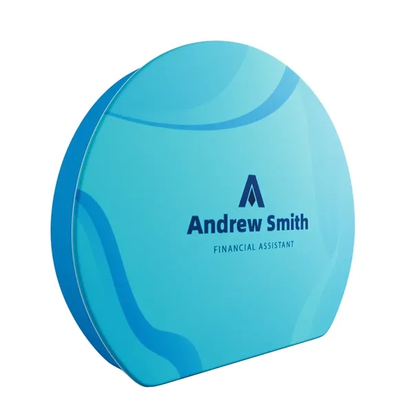 3-D Circle Display 96"L x 85"h x 14"w, aluminum frame, full... from ASI 49891 Discount Marketing Products / DMP