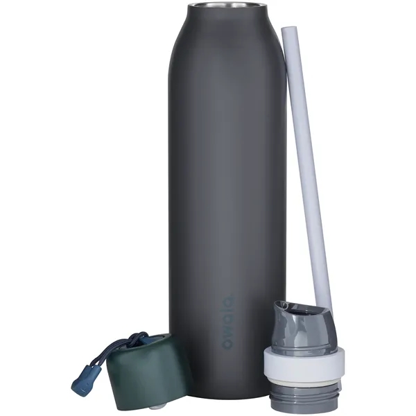 24 oz double wall 18/8 stainless steel thermal bottle with copper... from ASI 51197 ETS Express, LLC
