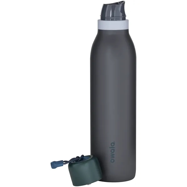 24 oz double wall 18/8 stainless steel thermal bottle with copper... from ASI 51197 ETS Express, LLC