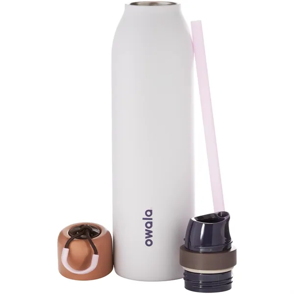 24 oz double wall 18/8 stainless steel thermal bottle with copper... from ASI 51197 ETS Express, LLC