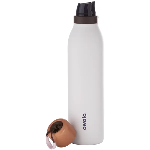 24 oz double wall 18/8 stainless steel thermal bottle with copper... from ASI 51197 ETS Express, LLC