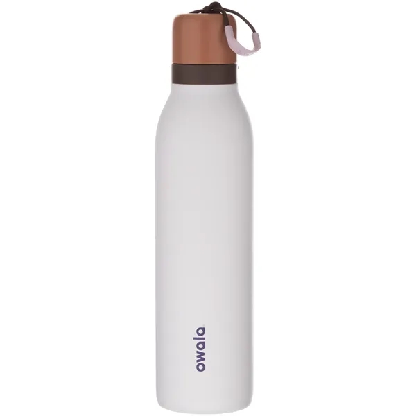 24 oz double wall 18/8 stainless steel thermal bottle with copper... from ASI 51197 ETS Express, LLC