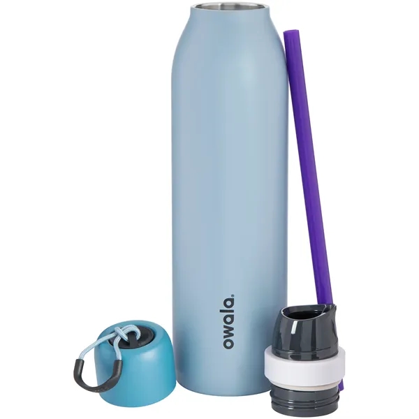 24 oz double wall 18/8 stainless steel thermal bottle with copper... from ASI 51197 ETS Express, LLC