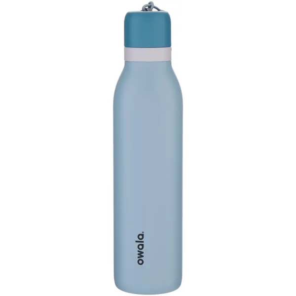 24 oz double wall 18/8 stainless steel thermal bottle with copper... from ASI 51197 ETS Express, LLC