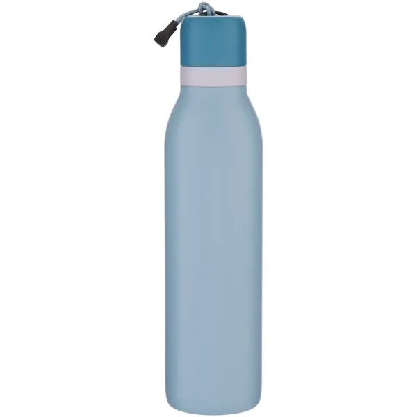 24 oz double wall 18/8 stainless steel thermal bottle with copper... from ASI 51197 ETS Express, LLC