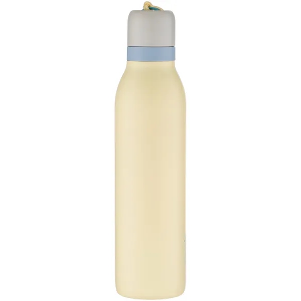 24 oz double wall 18/8 stainless steel thermal bottle with copper... from ASI 51197 ETS Express, LLC