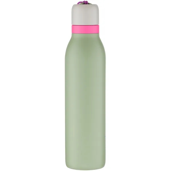 24 oz double wall 18/8 stainless steel thermal bottle with copper... from ASI 51197 ETS Express, LLC