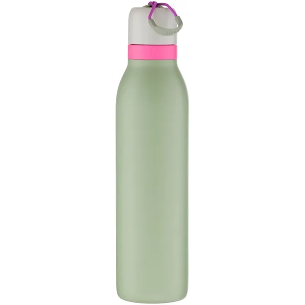 24 oz double wall 18/8 stainless steel thermal bottle with copper... from ASI 51197 ETS Express, LLC