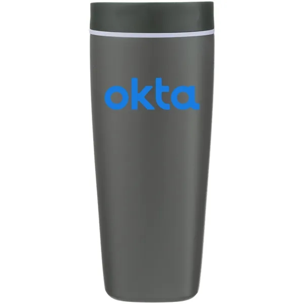 20 oz double wall 18/8 stainless steel thermal mug with vacuum... from ASI 51197 ETS Express, LLC