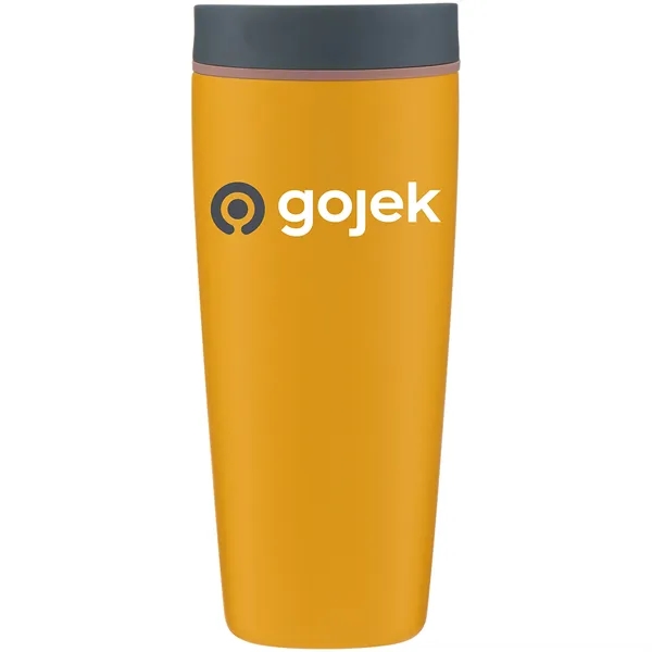 20 oz double wall 18/8 stainless steel thermal mug with vacuum... from ASI 51197 ETS Express, LLC