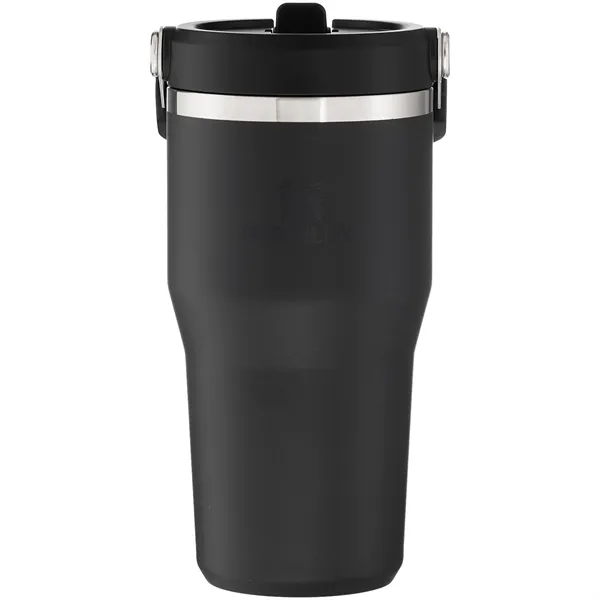 20 oz insulated stainless steel tumbler with flip straw lid, snap... from ASI 51197 ETS Express, LLC