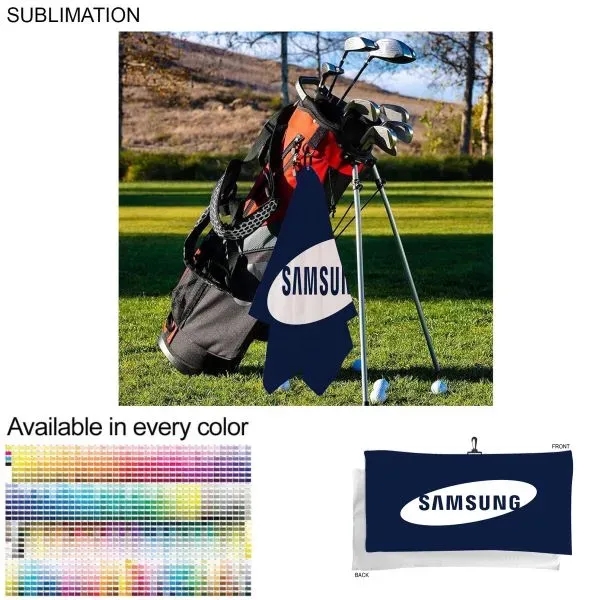 Oversized Golf Towel Microfiber Terry... from ASI 53509 FIEL-Fairdeal Import & Export