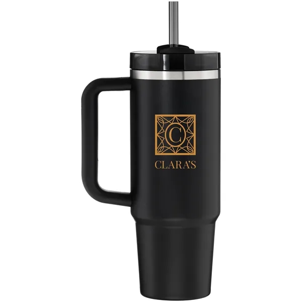30 oz insulated stainless steel tumbler with FlowState 3-position lid, reusable... from ASI 51197 ETS Express, LLC