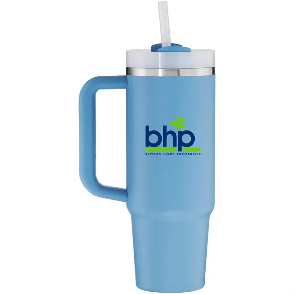 30 oz insulated stainless steel tumbler with FlowState 3-position lid, reusable... from ASI 51197 ETS Express, LLC