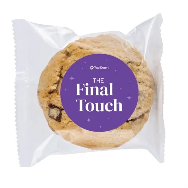 Individually wrapped chocolate chip stuffed cookie. 1.2 oz. and 5 oz... from ASI 71685 Midnite Snax®