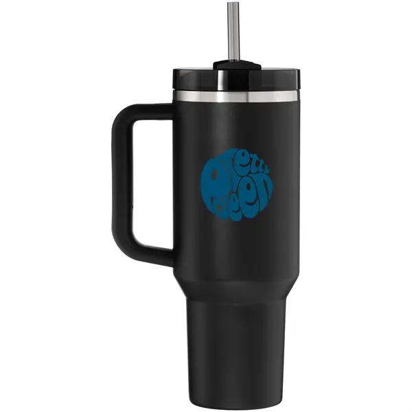 40 oz insulated stainless steel tumbler with FlowState 3-position lid, reusable... from ASI 51197 ETS Express, LLC