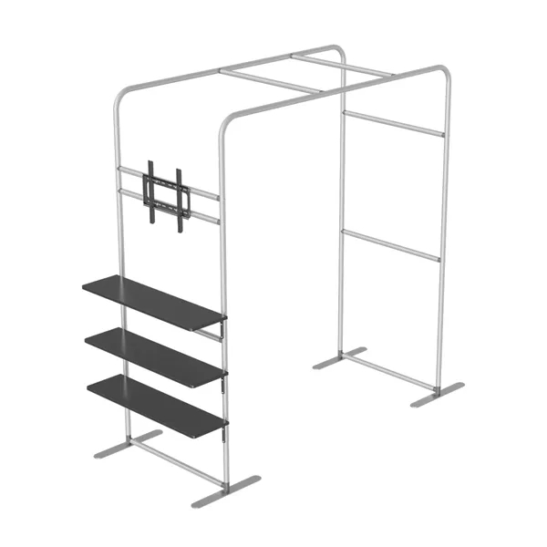 6.5'wx7.5h Square Arch Display w/aluminum frame, full color imprint on 240g... from ASI 49891 Discount Marketing Products / DMP