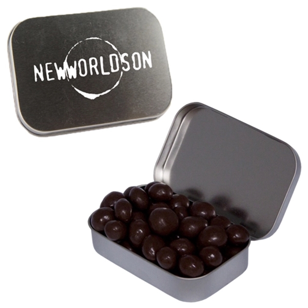 Large hinged mint tin with assorted candy fills.... from ASI 61125 Hit Promotional Products