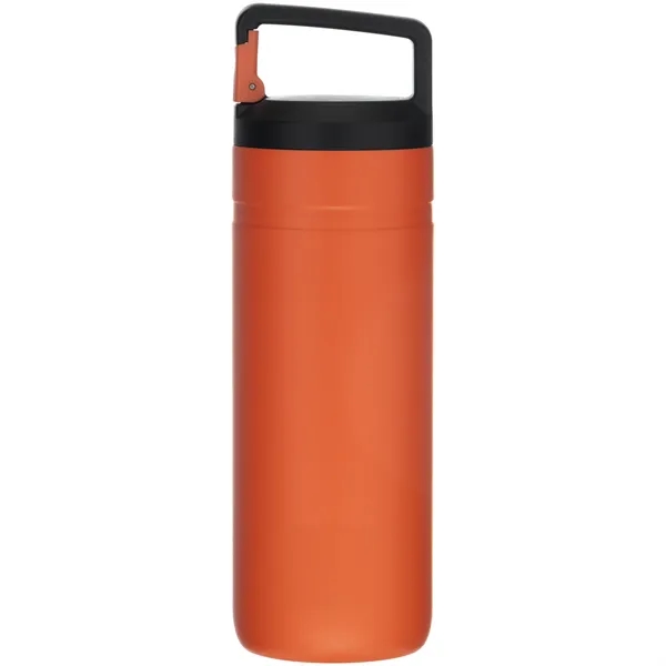 20 oz vacuum insulated stainless steel bottle with carabiner lid and... from ASI 51197 ETS Express, LLC
