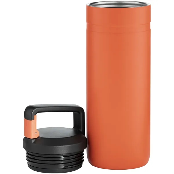 20 oz vacuum insulated stainless steel bottle with carabiner lid and... from ASI 51197 ETS Express, LLC