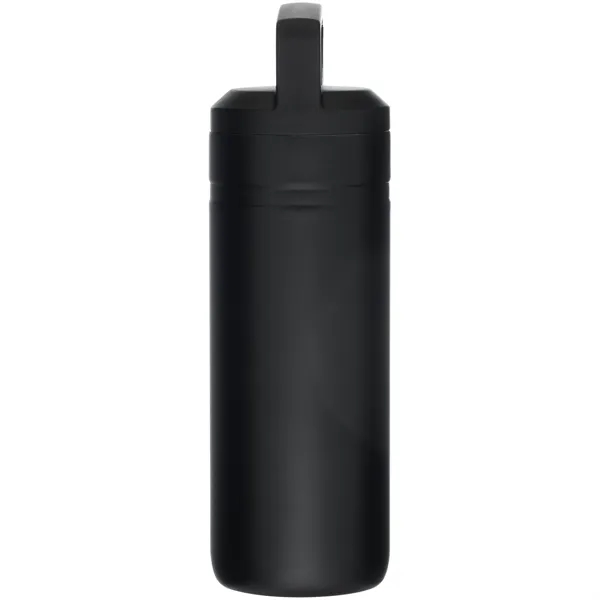20 oz vacuum insulated stainless steel bottle with carabiner lid and... from ASI 51197 ETS Express, LLC