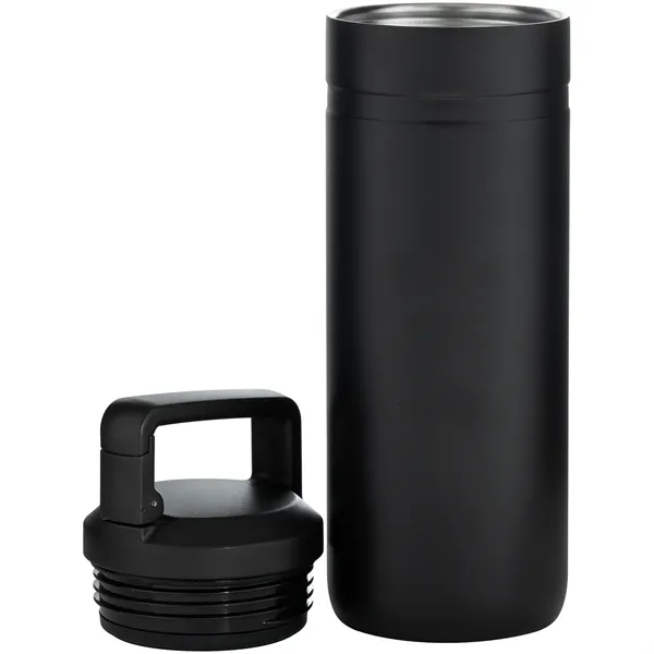 20 oz vacuum insulated stainless steel bottle with carabiner lid and... from ASI 51197 ETS Express, LLC