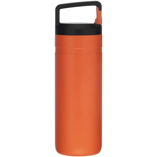 20 oz vacuum insulated stainless steel bottle with carabiner lid and... from ASI 51197 ETS Express, LLC