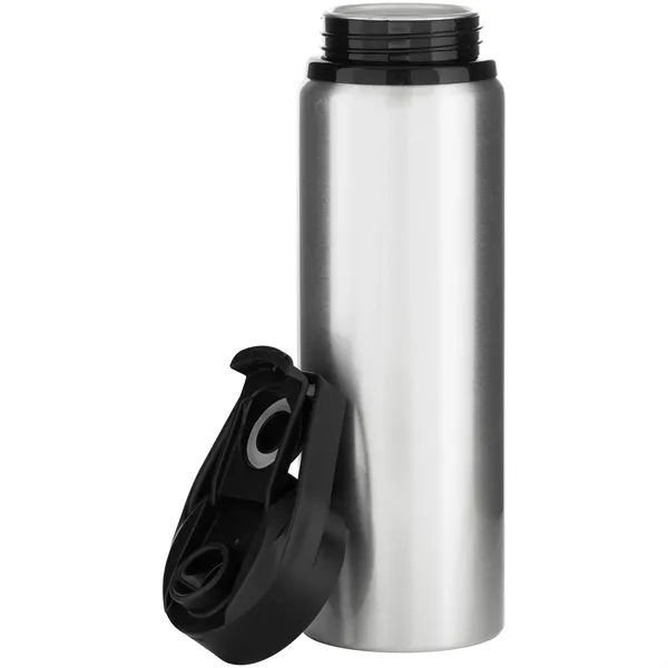 26 oz single wall aluminum bottle with threaded lid, snap closure,... from ASI 51197 ETS Express, LLC