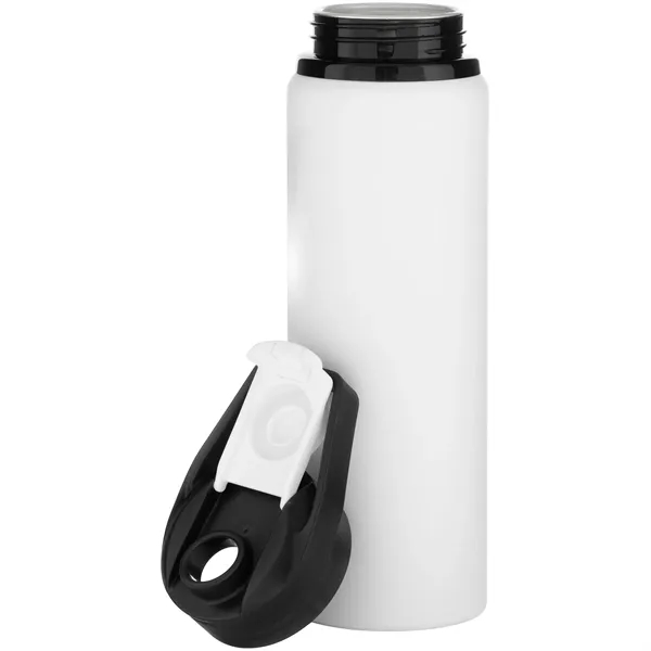 26 oz single wall aluminum bottle with threaded lid, snap closure,... from ASI 51197 ETS Express, LLC