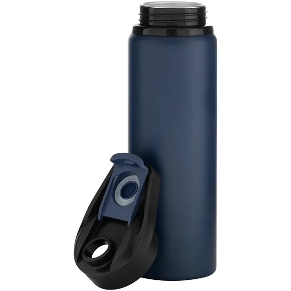26 oz single wall aluminum bottle with threaded lid, snap closure,... from ASI 51197 ETS Express, LLC