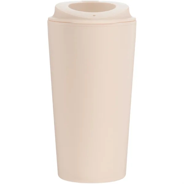 16 oz double wall plastic tumbler with threaded sip lid and... from ASI 51197 ETS Express, LLC