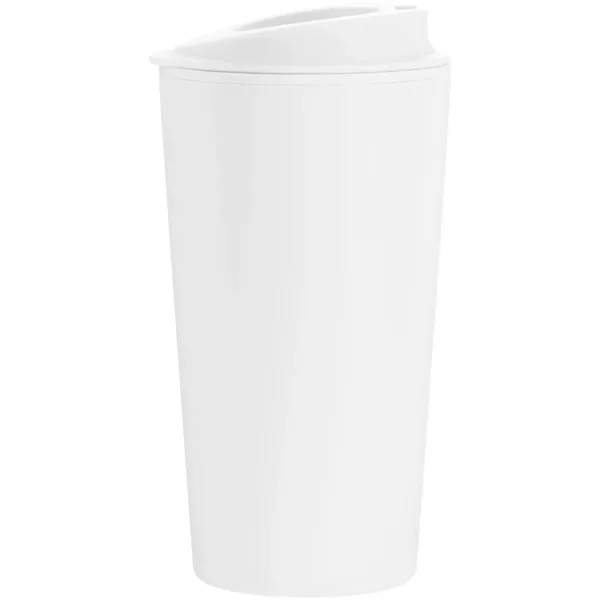 16 oz double wall plastic tumbler with threaded sip lid and... from ASI 51197 ETS Express, LLC