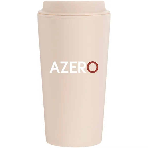 16 oz double wall plastic tumbler with threaded sip lid and... from ASI 51197 ETS Express, LLC