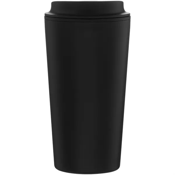 16 oz double wall plastic tumbler with threaded sip lid and... from ASI 51197 ETS Express, LLC