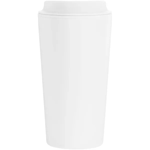 16 oz double wall plastic tumbler with threaded sip lid and... from ASI 51197 ETS Express, LLC
