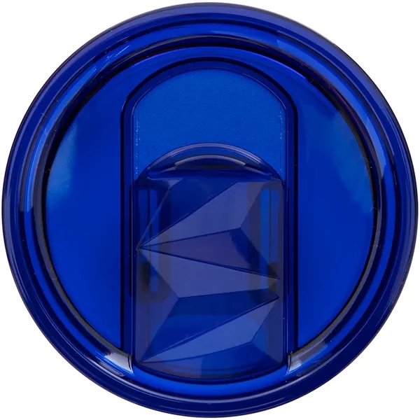 16 oz double wall acrylic tumbler with tinted inner wall, slider... from ASI 51197 ETS Express, LLC