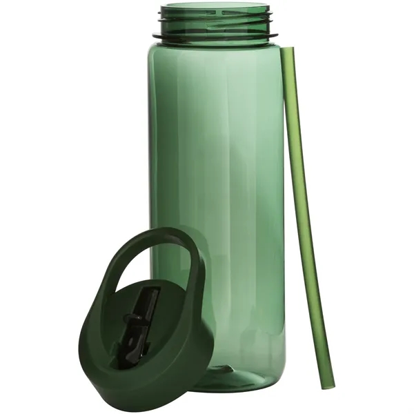 25 oz BPA-free copolyester bottle with flip-up spout, inner straw, and... from ASI 51197 ETS Express, LLC