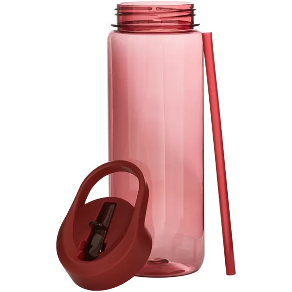 25 oz BPA-free copolyester bottle with flip-up spout, inner straw, and... from ASI 51197 ETS Express, LLC