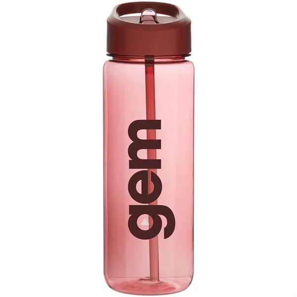 25 oz BPA-free copolyester bottle with flip-up spout, inner straw, and... from ASI 51197 ETS Express, LLC