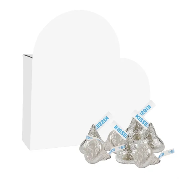 This charming custom box is filled with Hershey Kisses... from ASI 71685 Midnite Snax®